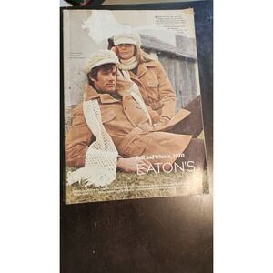Vintage 1970 Eaton's Fall And Winter Catalogue